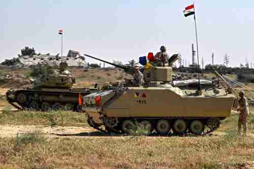 انتشار الجيش المصري في سيناء يزيد التوتر مع إسرائيل