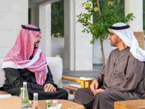 بن زايد يستقبل وزير الدفاع السعودي ويبحثان التطورات الاقليمية